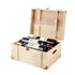 Custom Engraved 6 Bottle Wood Gift Box